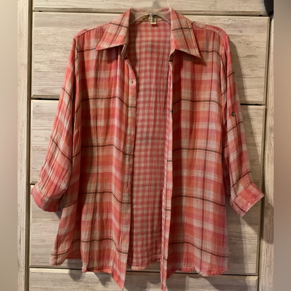 Nine West Tops - Nine West Pink Button Down; New w Tags